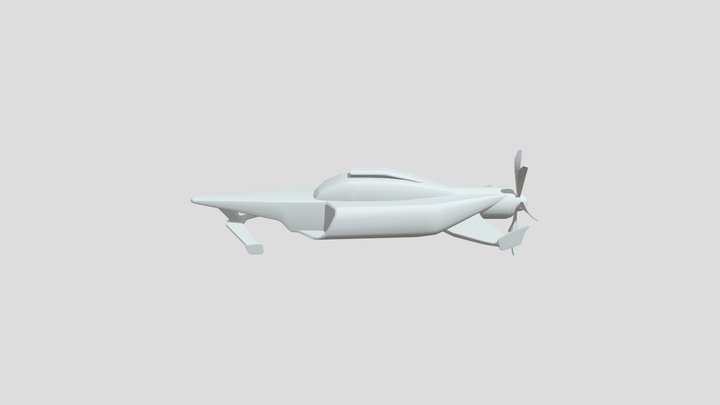 F1J (Flying One Jet) 3D Model