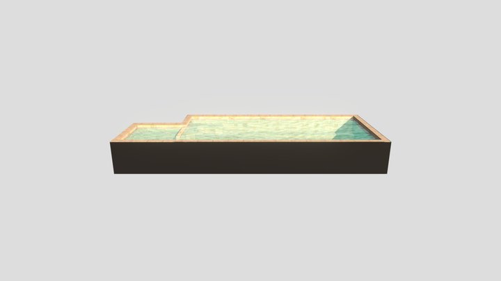 Pool Scene Test 2 3D Model
