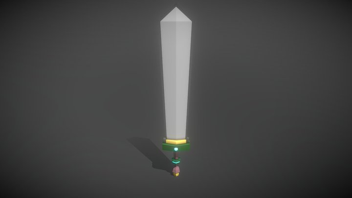 Tutorial Sword 3D Model