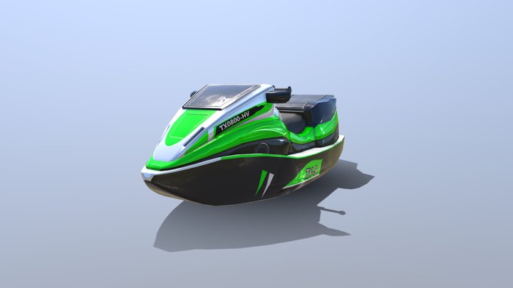 Water Scooter 3D Model