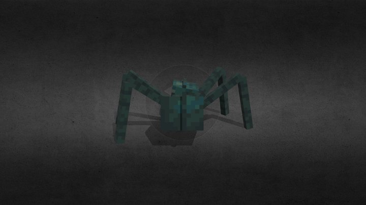 Alien Spider [Minecraft Cave Spider] 3D Model