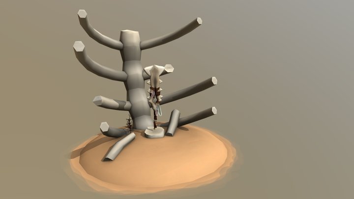 Marrows' Bane - Assignment of Weaponcraft 3D Model