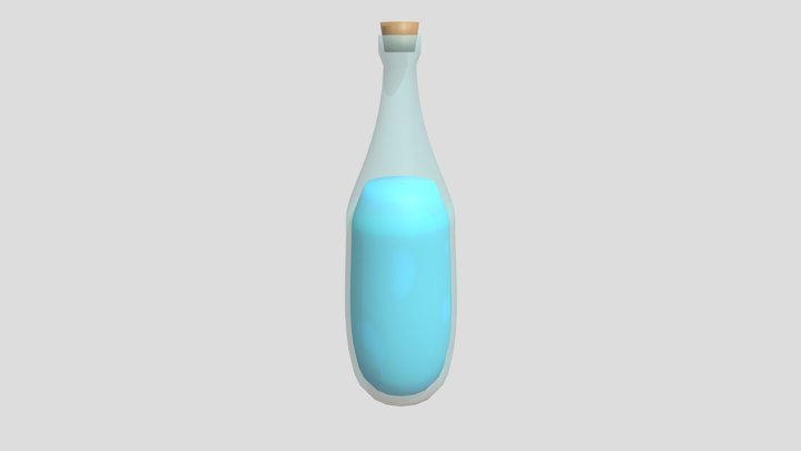 Poción de mana 3D Model