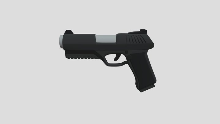 Pistol 3D Model
