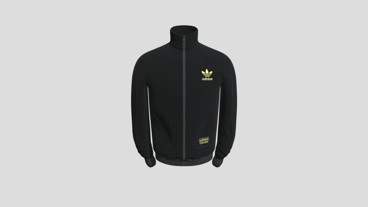 Adidas_ Chile62_ Jacket-FBX_V01 3D Model