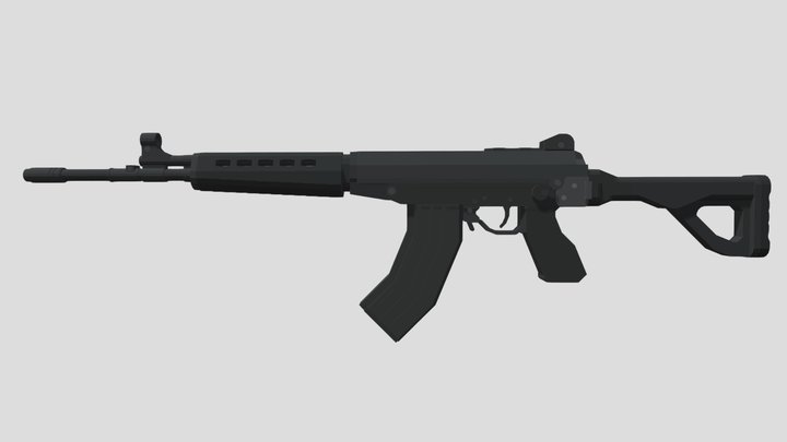 QBZ-03 3D Model