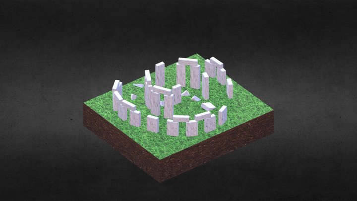 Stonehenge 3D Model