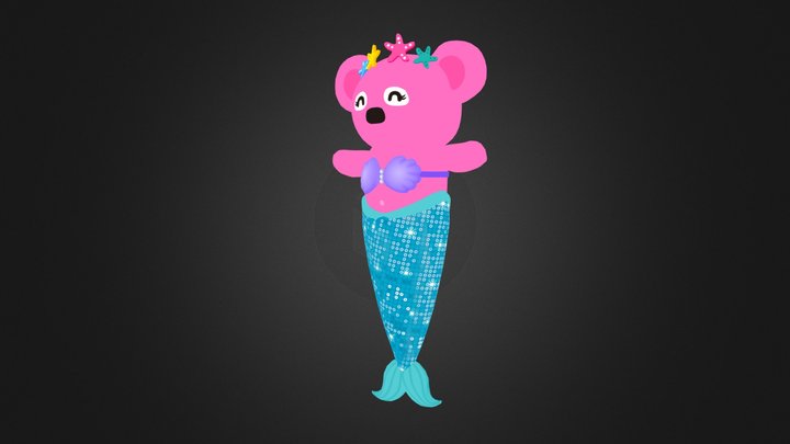 Mermaid 3D Model