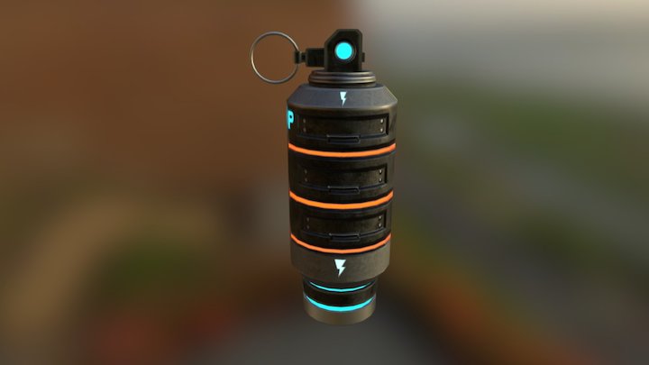 Grenade 3D Model