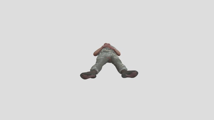 Johnson_clothes Static_laying_01 3D Model