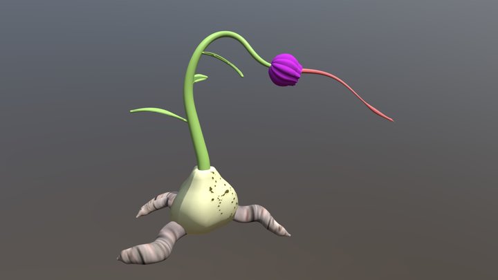 Triffid-animated – Gratis 3D-model STL
