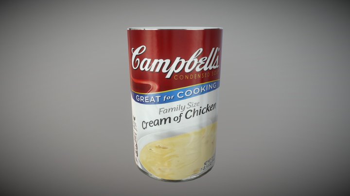 SoupCanTEST_Normal 3D Model