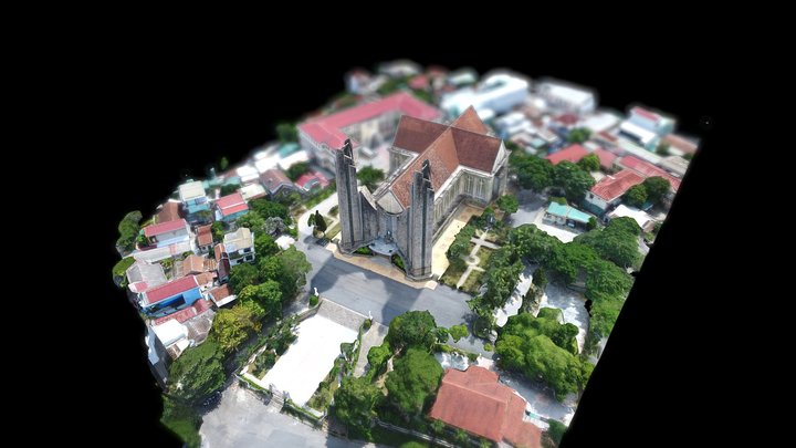 Phu Cam Church 3D Model