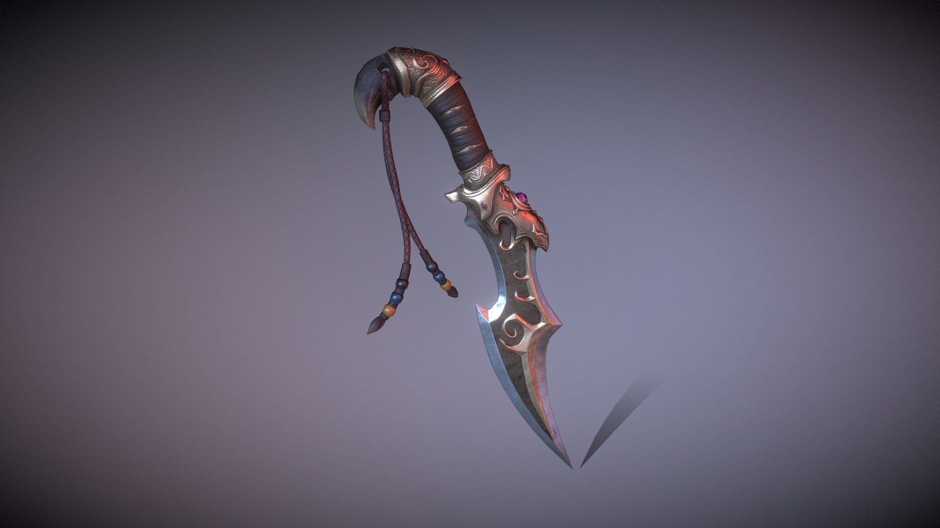 Fancy Knife - 3D model by Ruben Rodriguez (@rarc1187) [618ea82] - Sketchfab