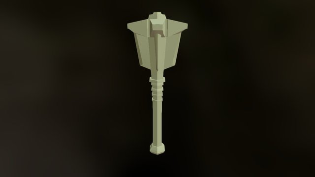 Dwarven Mace 3D Model