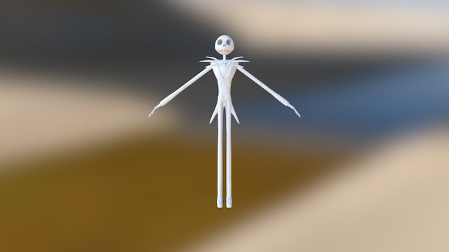 Jack Skellington 3D Model