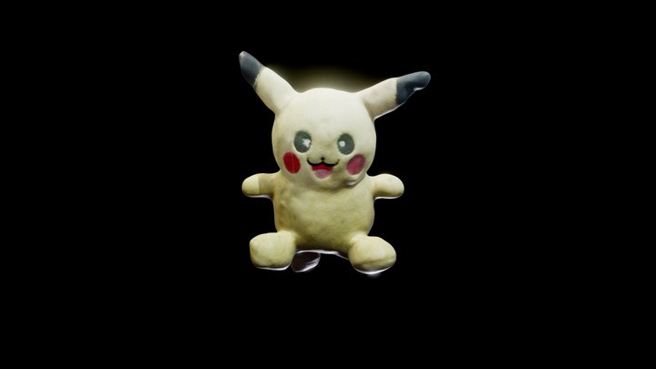 Pikachu Toy 3D Model