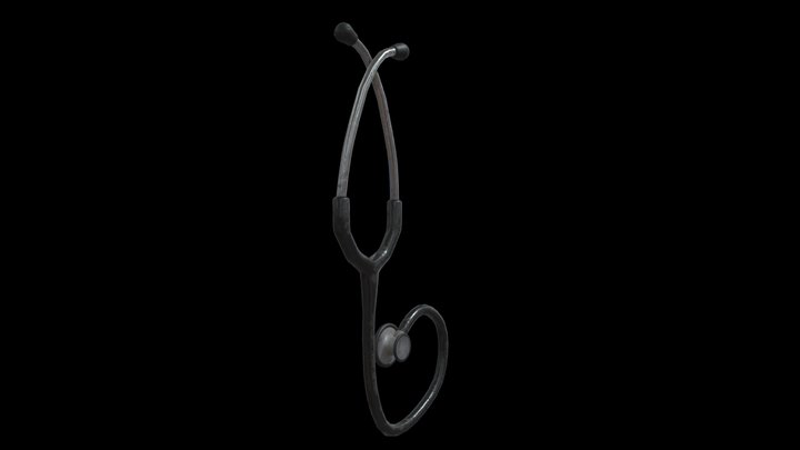 Dirty Stethoscope 3D Model