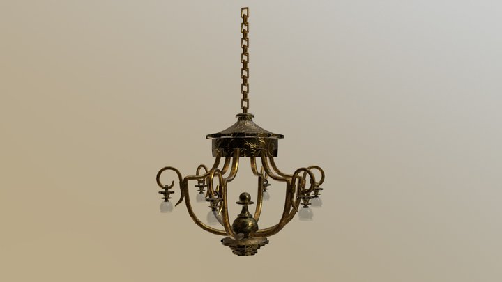 Chandelier 3D Model