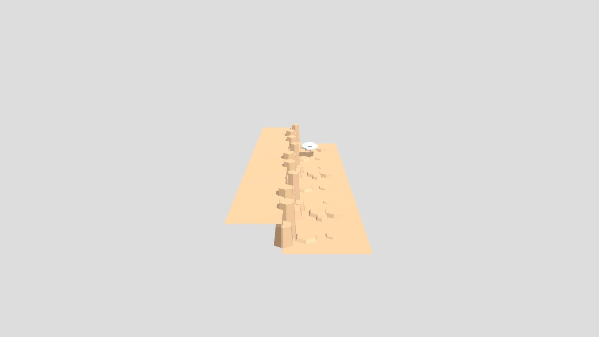 Low Poly Space Ship