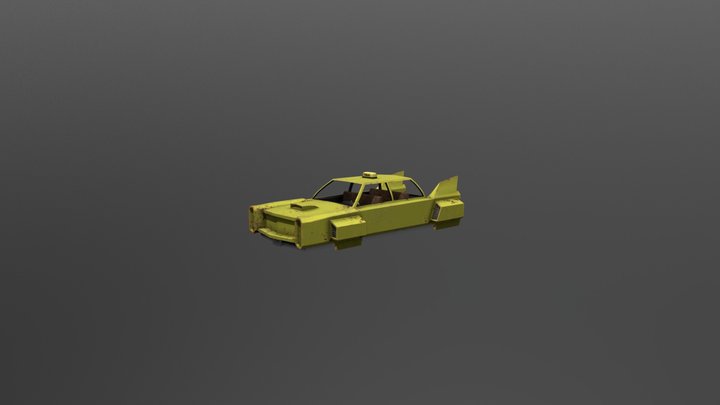 Hovertaxi 3D Model