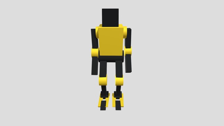 Classic Robot 3D Model