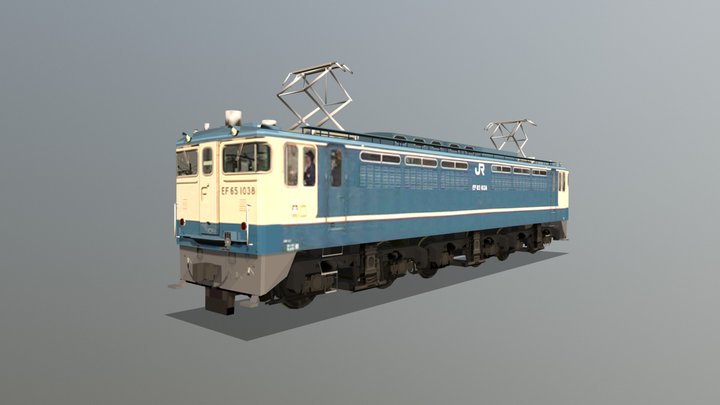 EF65-1000 3D Model