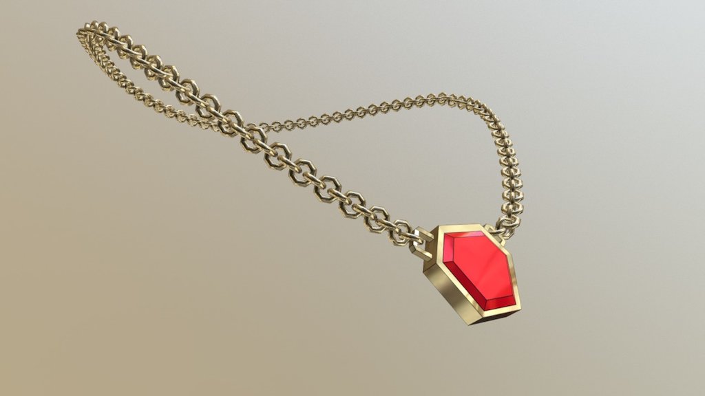 Necklace 1 - 3D model by Delwyn (@dappiah) [6195c94] - Sketchfab