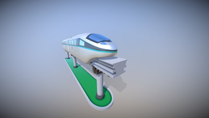 Monorail 3D Model