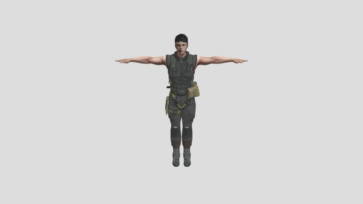 Eddy Militar 1 3D Model