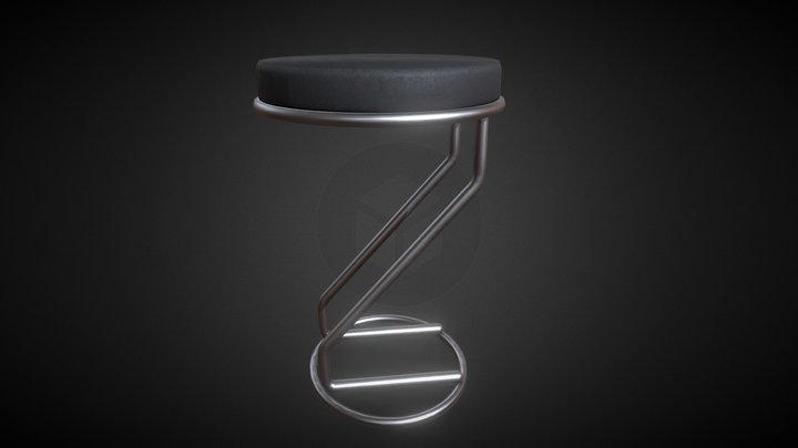 Bar chair 3D Model
