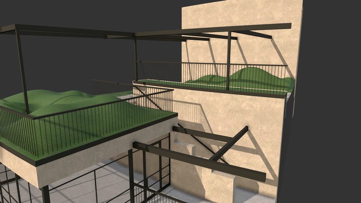 Stair7 3D Model