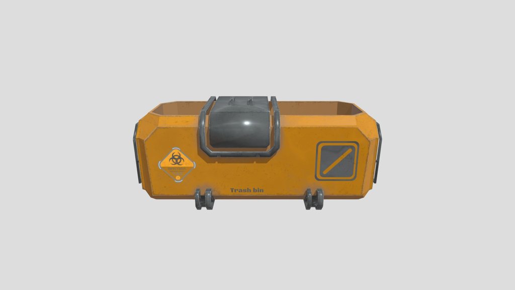 Sci Fi Trash Bin