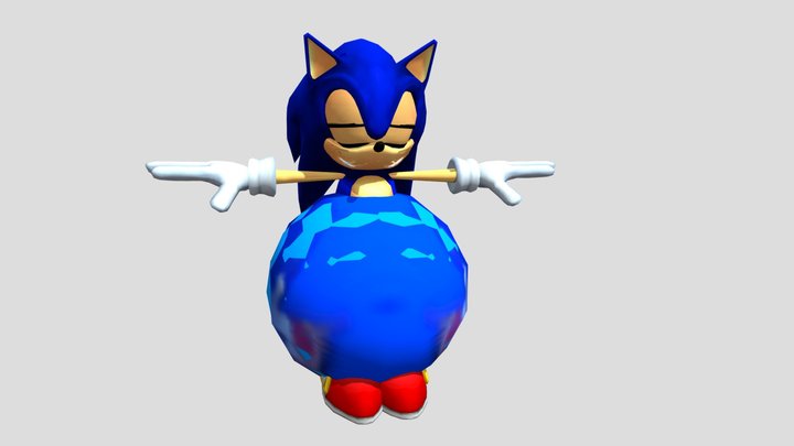 Akaneia Sonic Again 3D Model