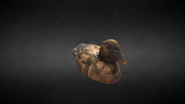 Wooden duck 3D Model
