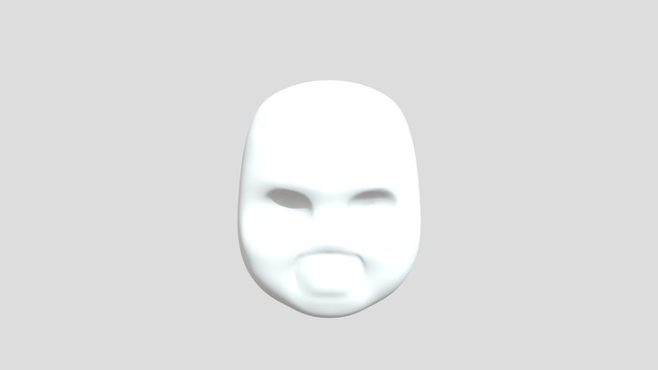 good guy doll skull 3D Model