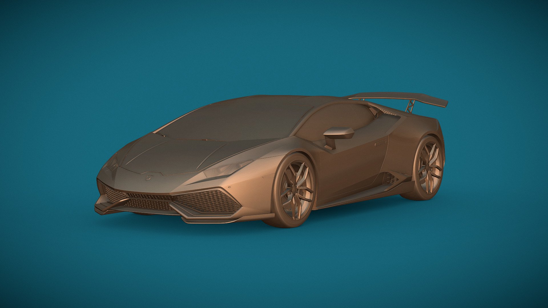 Lamborghini Huracan Coupe with Bodykit