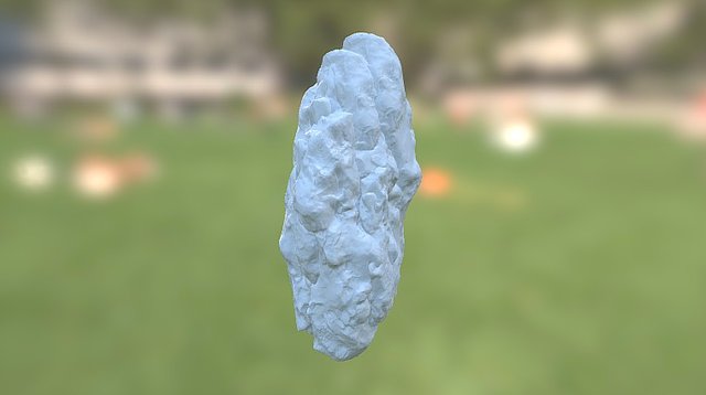 A part of rock 3D Model