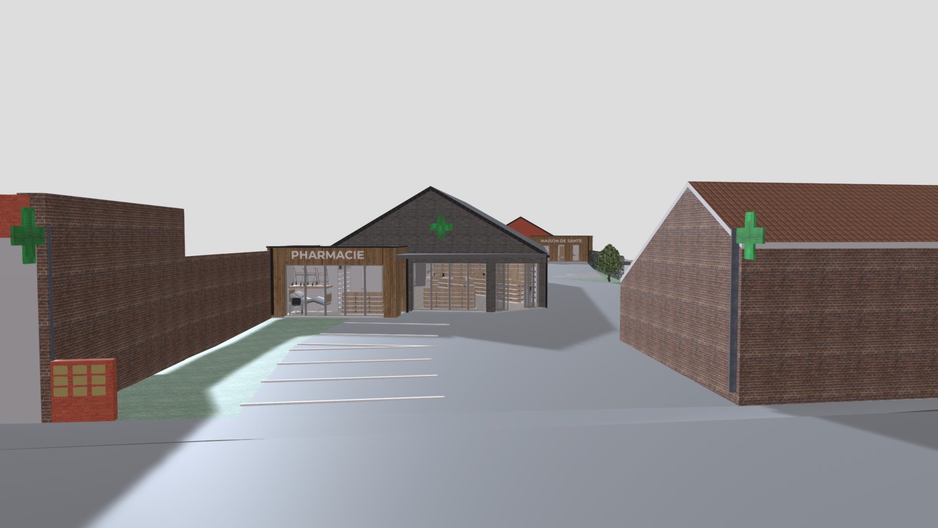 CAESTRE - projet permis avec toiture