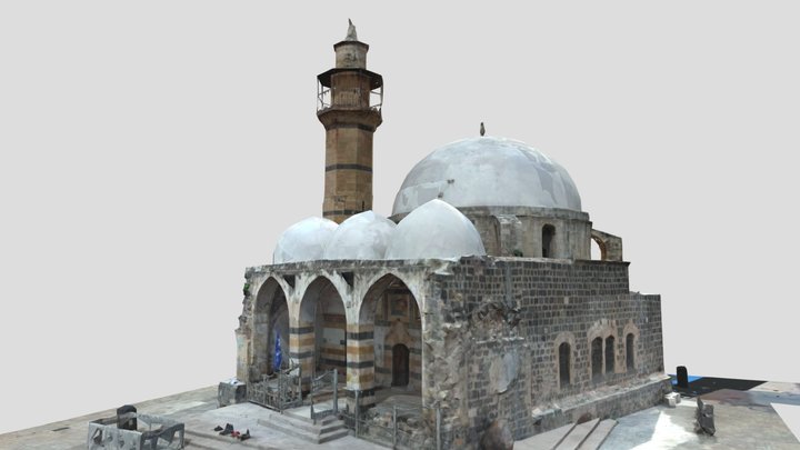 Al Amari Moschee Isarel 2025 3D Model