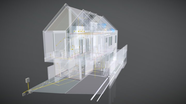 Casa MVC - Apresentação 3D Model