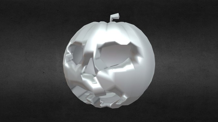 Roblox Pumpkin Head 3D Model