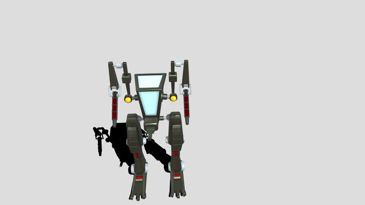 Bot Avatar 3D Model