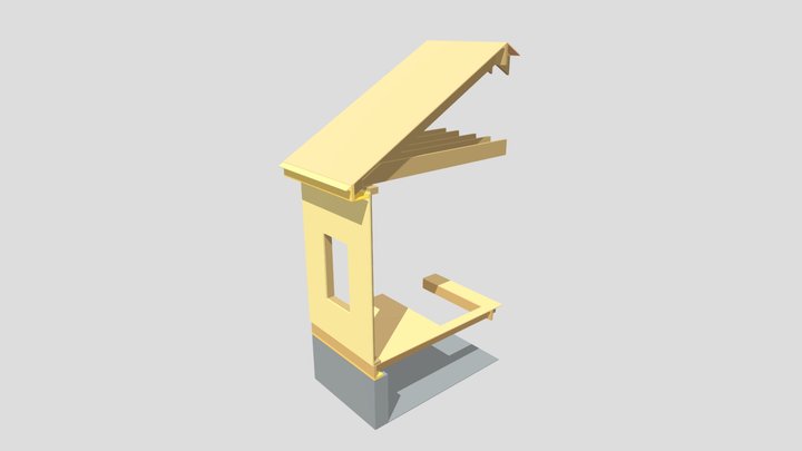 Wooden Frame 3D Model