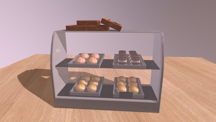 Store Display 3D Model
