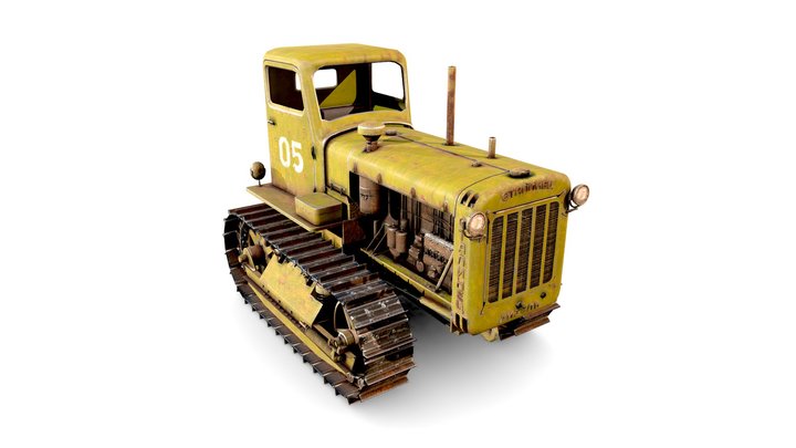 S-65 Stalinets 3D Model