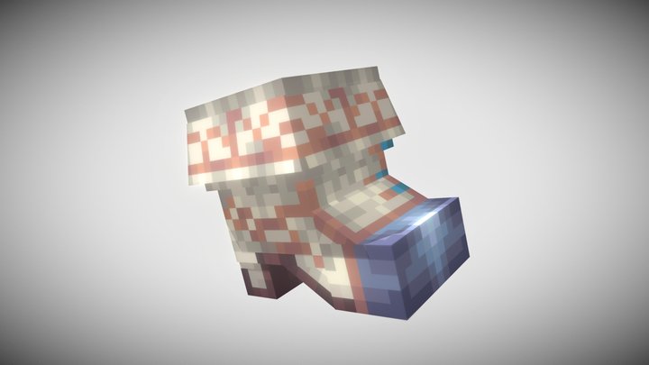 Shoe for Moqen 3D Model