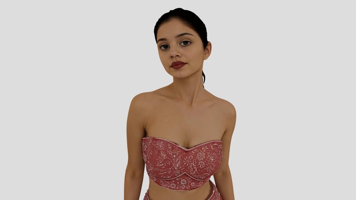 Dream Girl 3D Model