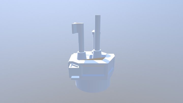 Hardpoint Comms 3D Model
