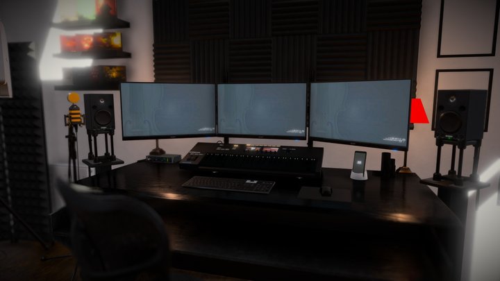 The Studio (WIP '21) 3D Model